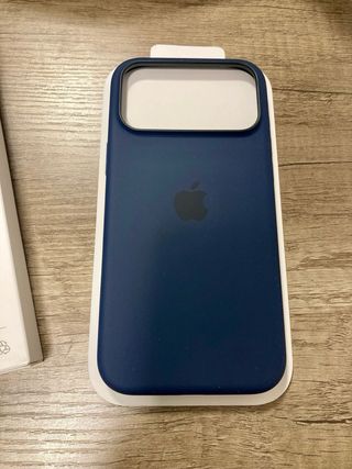 Funda iPhone 17 Pro Max Silicone Case Azul