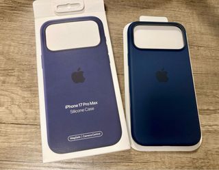 Funda iPhone 17 Pro Max Silicone Case Azul