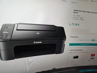 Stampante Canon Pixma TS3350.
