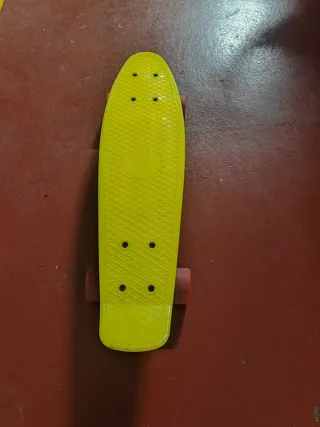 Skate Amarillo Tipo Penny