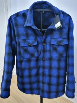 Camisa The Kooples cuadros azul M