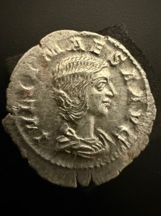 Denario Plata Julia Maesa