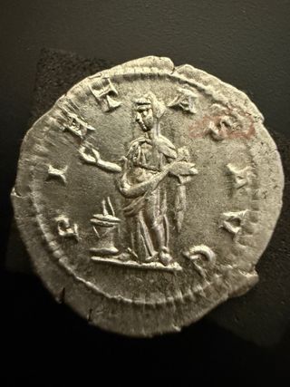 Denario Plata Julia Maesa
