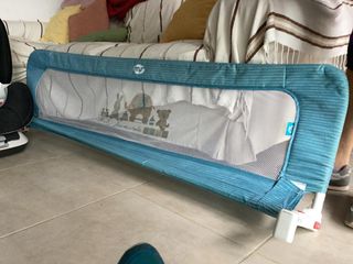 Barrera de Cama Infantil Azul