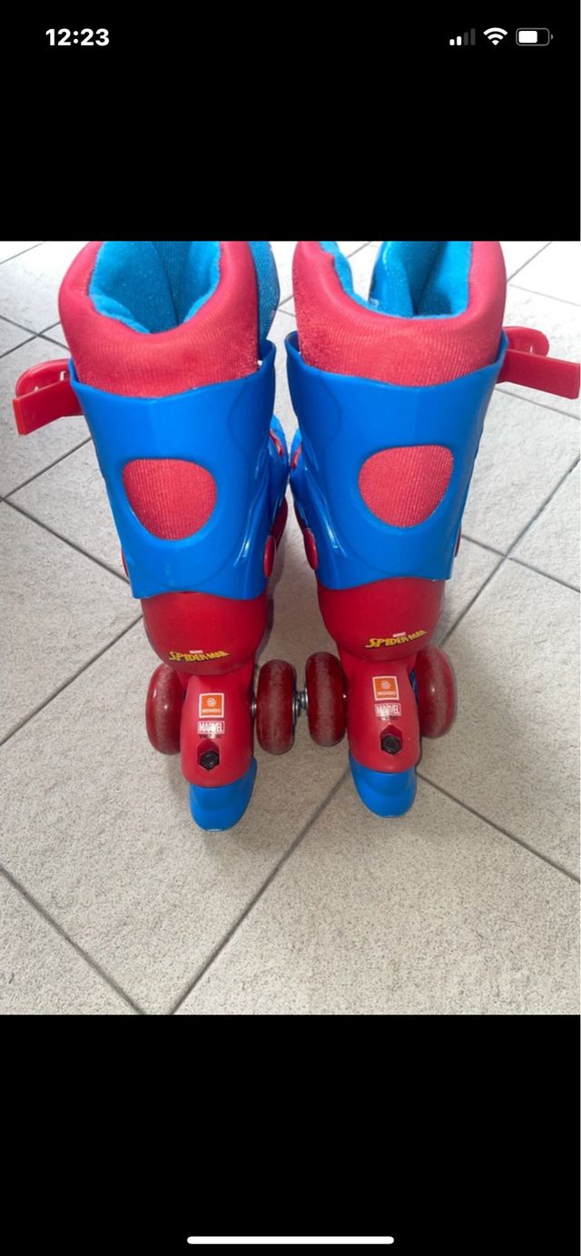 Pattini Spiderman bimbo