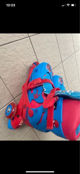 Pattini Spiderman bimbo