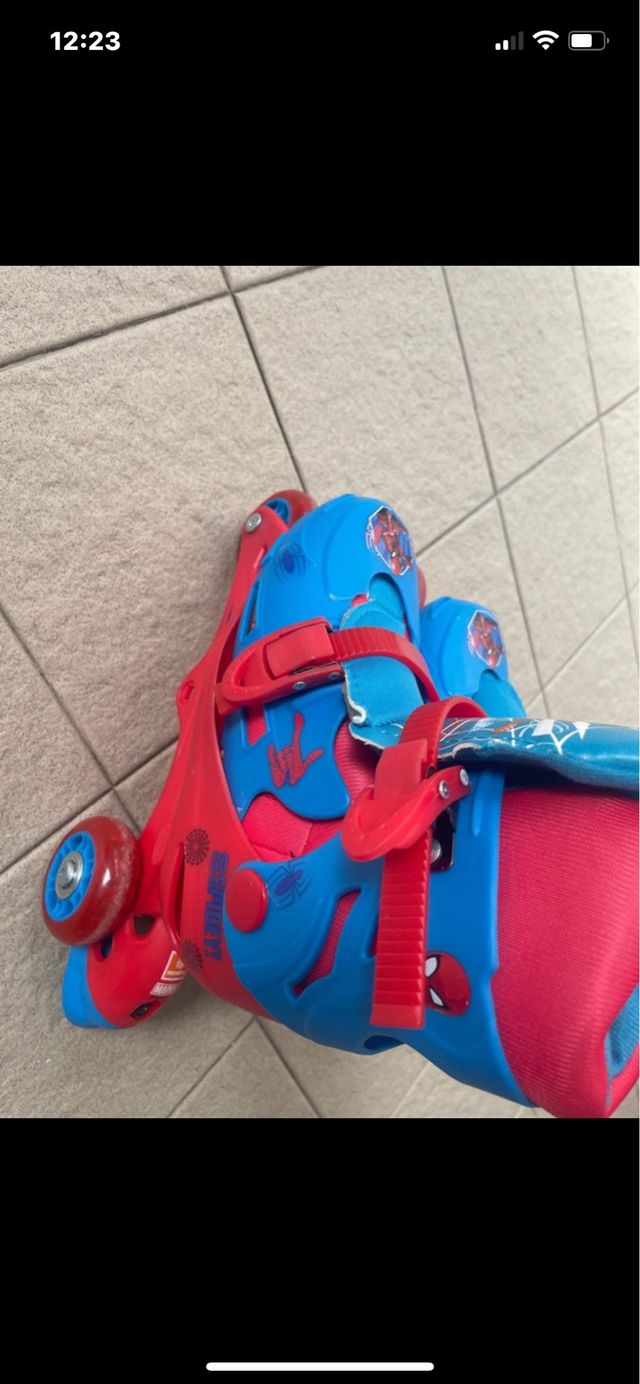 Pattini Spiderman bimbo