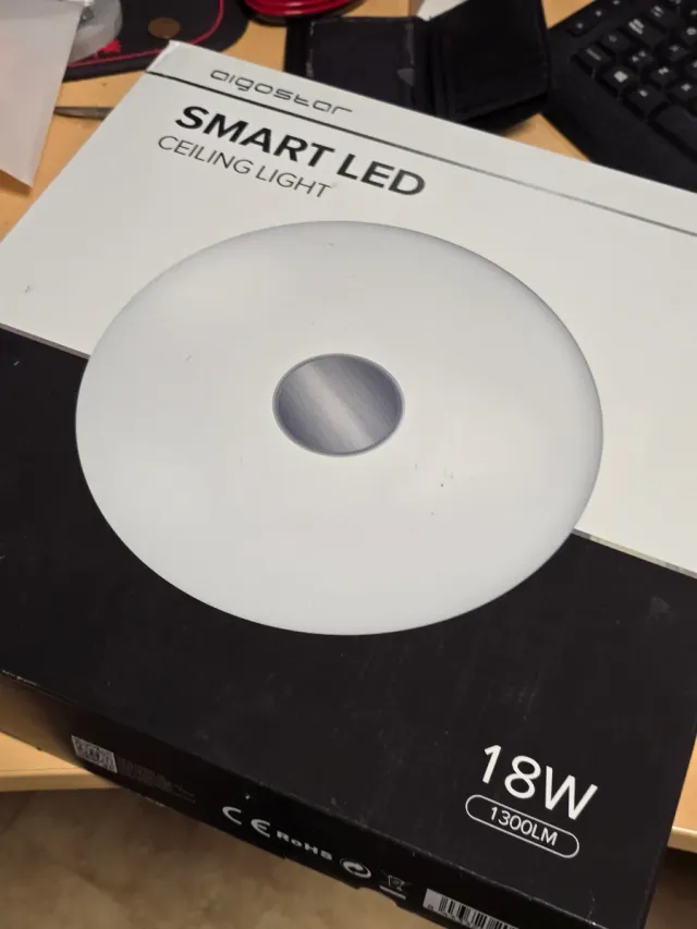 Plafón LED Inteligente Aigostar 18W 1300LM