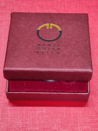 Moneda 50 Chelines Austria Estuche