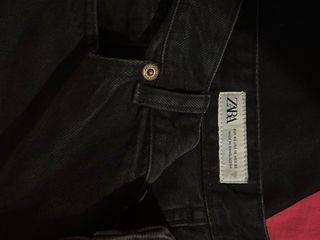 Pantalones Zara Anchos Negros Talla 42