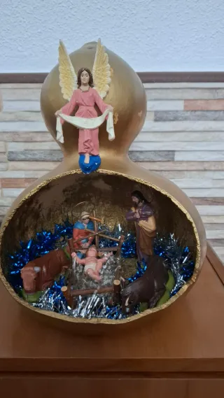 Belén de Barro en Calabaza Años 70