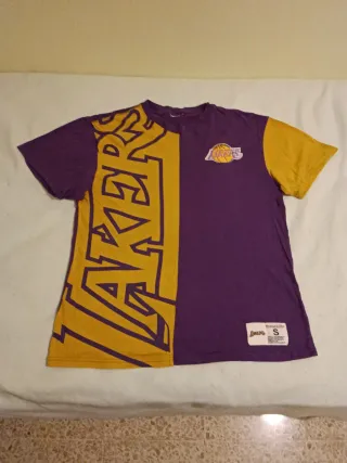 Camiseta NBA Los Angeles Lakers Morada/Amarilla