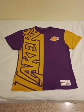 Camiseta NBA Los Angeles Lakers Morada/Amarilla
