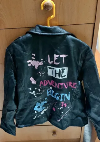 Chaqueta cuero Gires niña multicolor