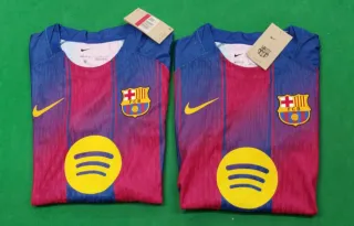 Lote...Camiseta Real Madrid y Barsa 