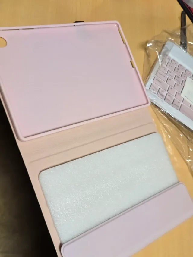 Teclado Bluetooth con Panel Táctil Rosa