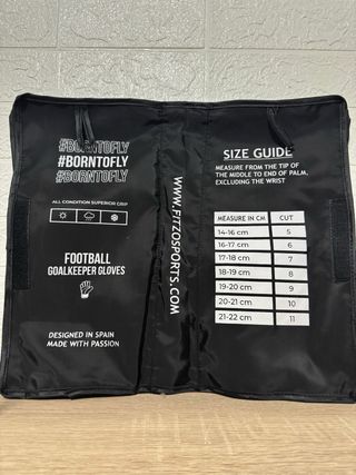 Guantes para fútbol para portero tallas 9-10