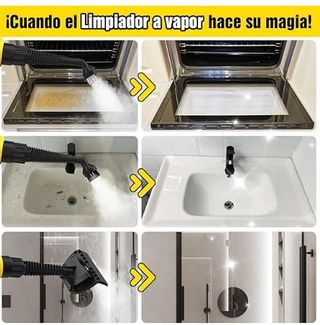 Limpiador a vapor portátil Udodik