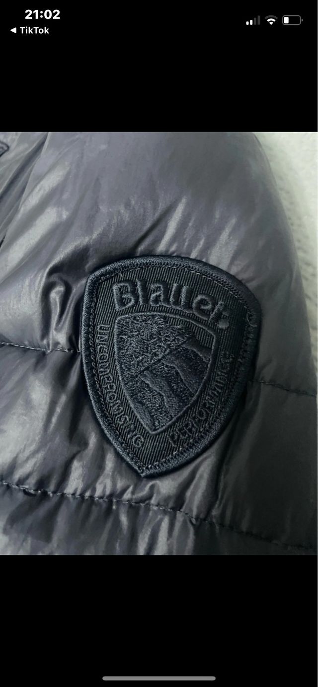 Blauer Giubbino Uomo Blu