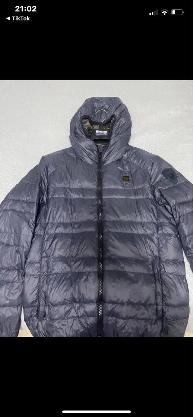 Blauer Giubbino Uomo Blu