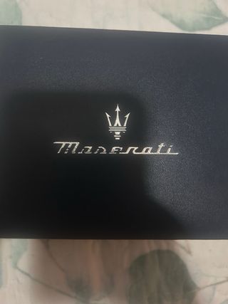 Reloj Maserati Azul y Plateado