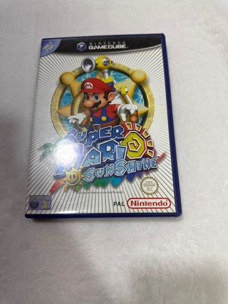 Super Mario Sunshine Nintendo GameCube PAL