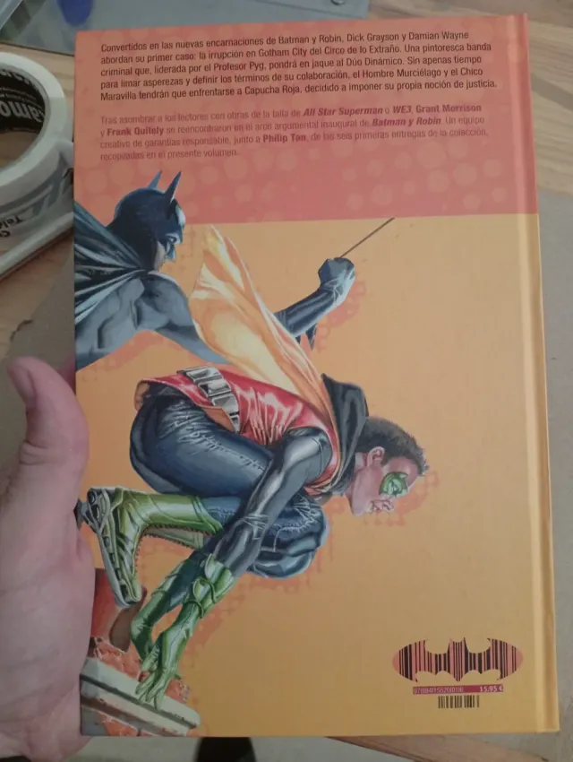 Batman y Robin. Grant Morrison. ECC.