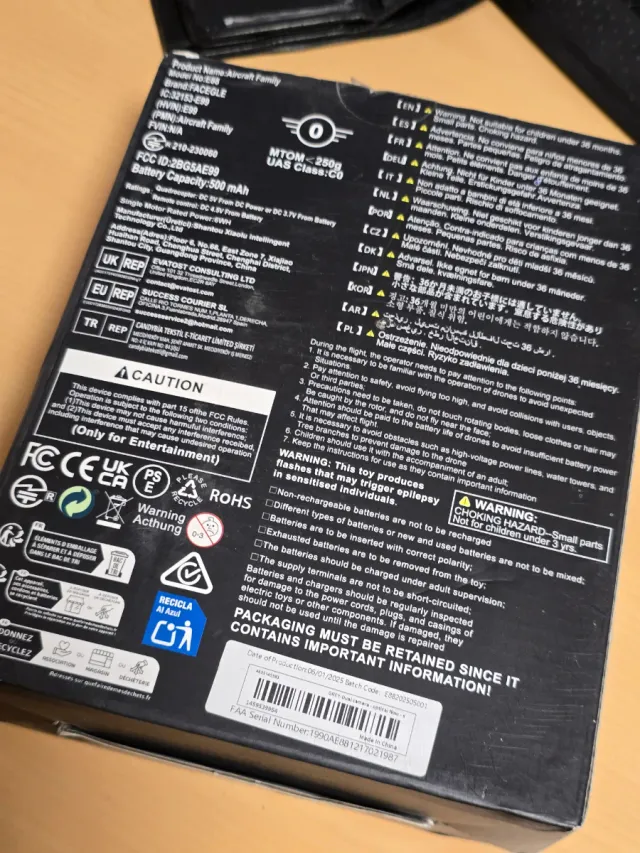 Dron Facegle E88 Nova Plegable