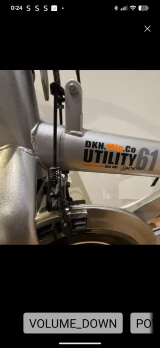 Bicicleta Spinning DKN Utility 61