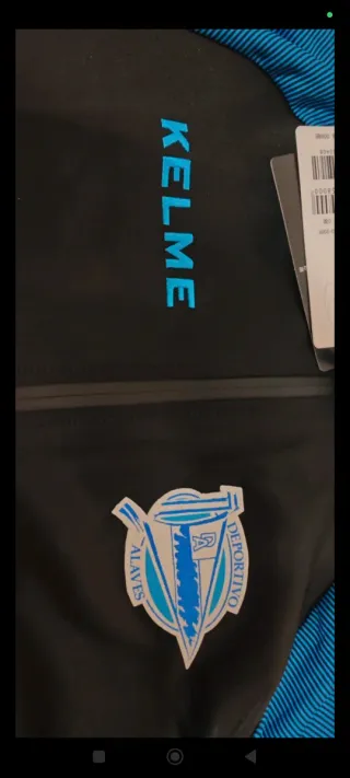 Chaqueta de chándal del Club Deportivo Alavés. L.
