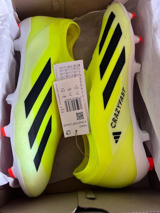 Botas Fútbol Adidas X Crazyfast Talla 44.5 Nuevas