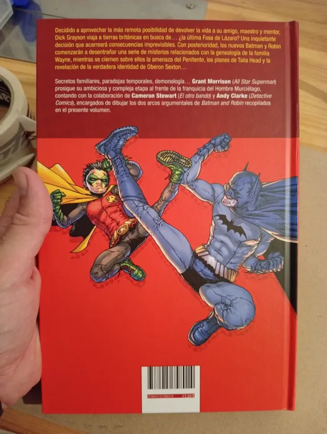 Batman contra Robin. Grant Morrison. ECC.