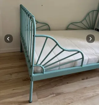 Cama extensible Minnen IKEA azul