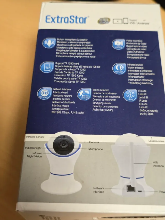ExtraStar Cámara IP