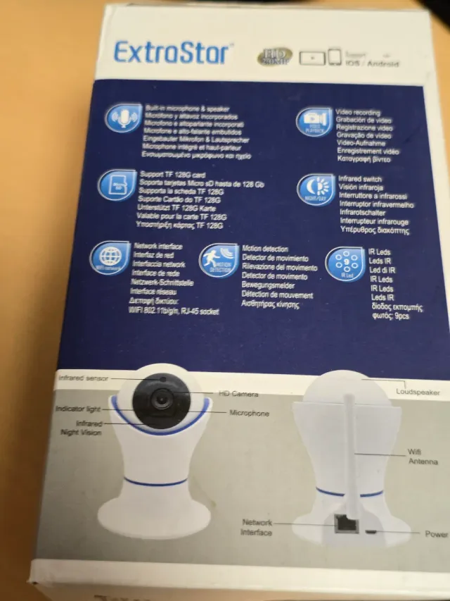 ExtraStar Cámara IP