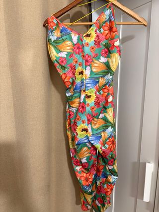Mono corto estampado floral verano