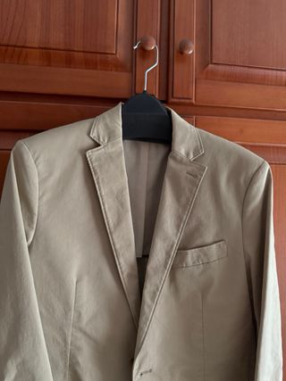 Americana Mango Beige Hombre