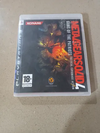 Metal Gear Solid 4 PS3 Konami