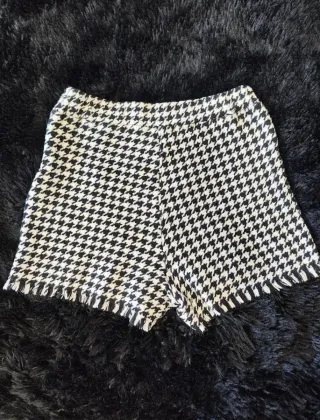 Falda-pantalón pata de gallo