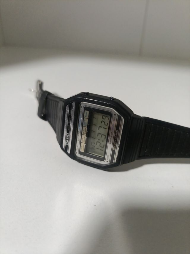 Reloj Casio Melody Alarma Digital Negro