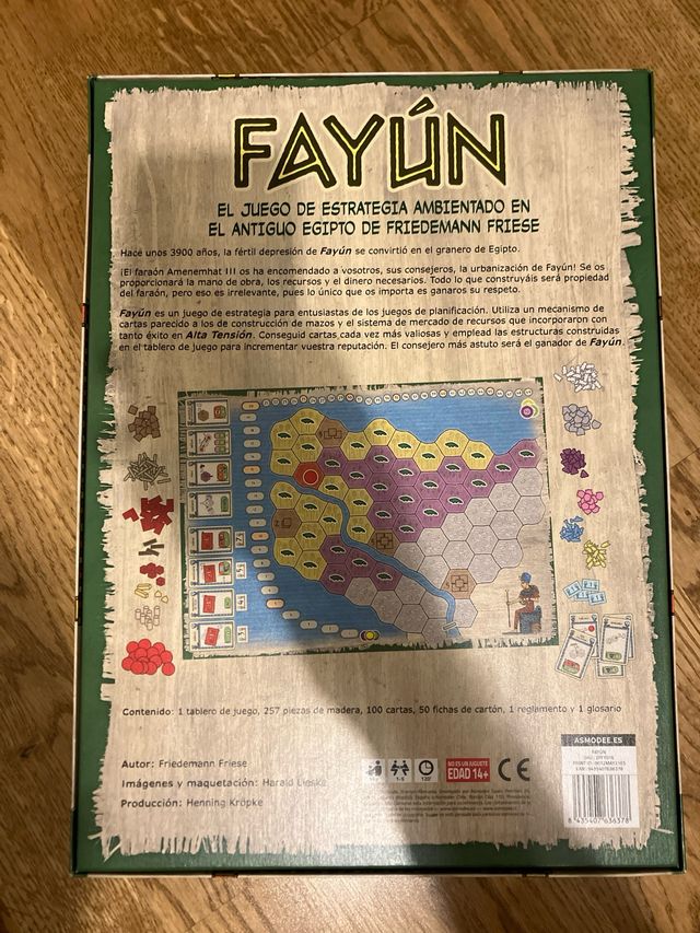 Fayún - Juego de mesa Friedemann Friese
