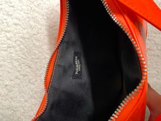Bolso naranja brillante