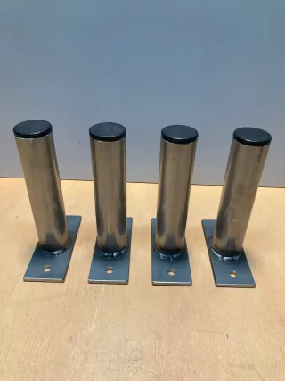 4 Soportes para discos Olímpicos 50mm