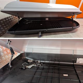 Cofre / Baúl / Caja techo 430L inc Barras Techo 