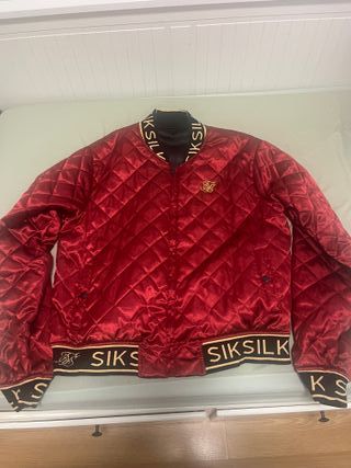 Chaqueta Sik Silk Roja