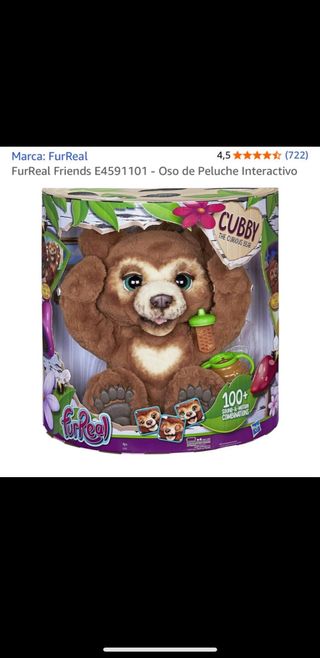 Oso Interactivo FurReal Friends Cubby