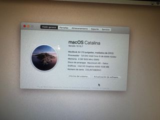 MacBook Air 13 pulgadas 2012 Plata
