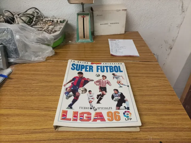ÁLBUM DE CROMOS LIGA 96 (SUPER FUTBOL)