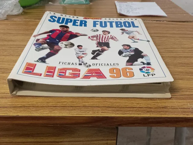 ÁLBUM DE CROMOS LIGA 96 (SUPER FUTBOL)