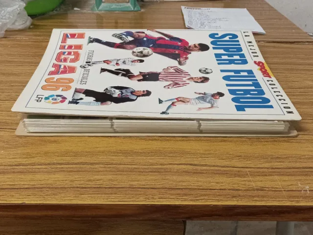 ÁLBUM DE CROMOS LIGA 96 (SUPER FUTBOL)